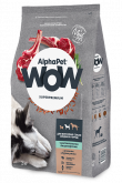 AlphaPet (АльфаПет) WOW д/с средних пород с чувствительным пищеварением Ягненок бурый рис 7кг
