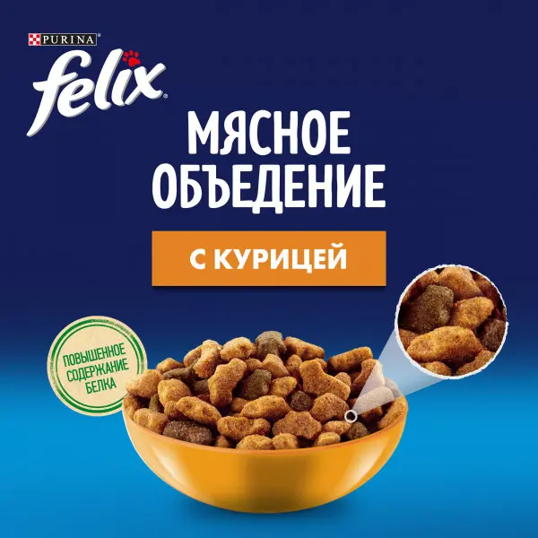 Felix (Феликс) Мясное объедение Курица 600г