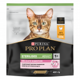 Purina Pro Plan сухой корм для стерилизованных кошек с курицей, 400 г + 200 г