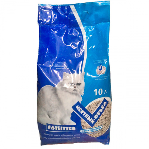 Наполнитель CATLITTER комкующийся 10 л