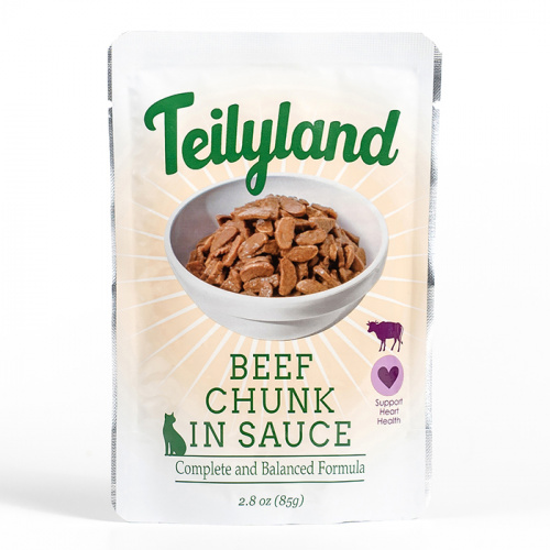 TailyLand влажный корм для кошек с говядиной в соусе, 85 г