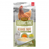Холистик д/к Нежное пюре из курицы с икрой летучей рыбы 1шт 10г