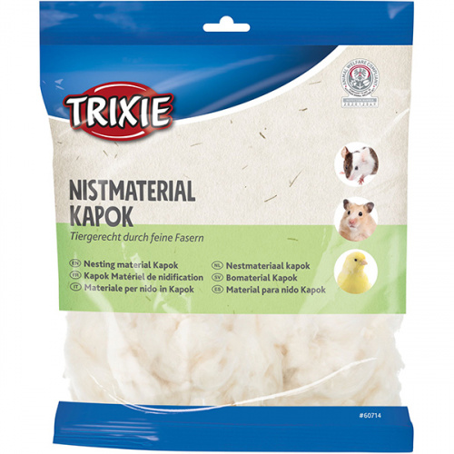 TRIXIE Материал для гнёзд и домиков, капок, 40 г, кремовый