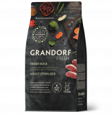Grandorf Fresh сухой корм для стерилизованных кошек с уткой и бататом, 2 кг