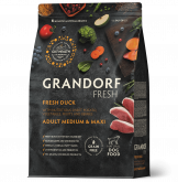 Сухой корм Grandorf Fresh для собак всех пород Утка с бататом 10 кг