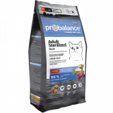 ProBalance (ПроБаланс) для кошек cтерилизованных и кастрированных Sterilised с уткой 10кг