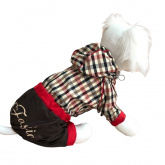 Дождевик Pet Fashion универсал, шоколад, 18