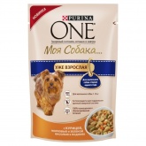 Влажный корм Purina One влаж. д/с КурицаМорк.Фас. в подл. 100г