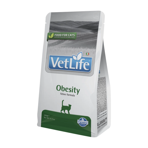 Farmina (Фармина) Vet Life Cat Obesity 2 кг диета для кошек при ожирении