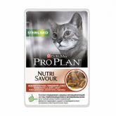 Pro Plan влажный корм для стерилизованных кошек с говядиной, 85 г
