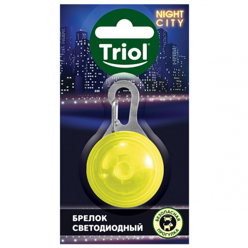 Брелок светодиодный Маяк 55*35мм Night City Триол