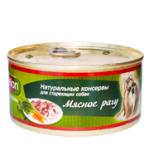 Влажный корм Порцелан д/с Мясное рагу/овощи 325г