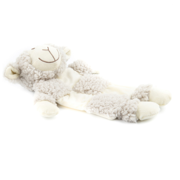 Игрушка д/с AROMADOG Senior Овечка 30 см с 3 пищалками, серый