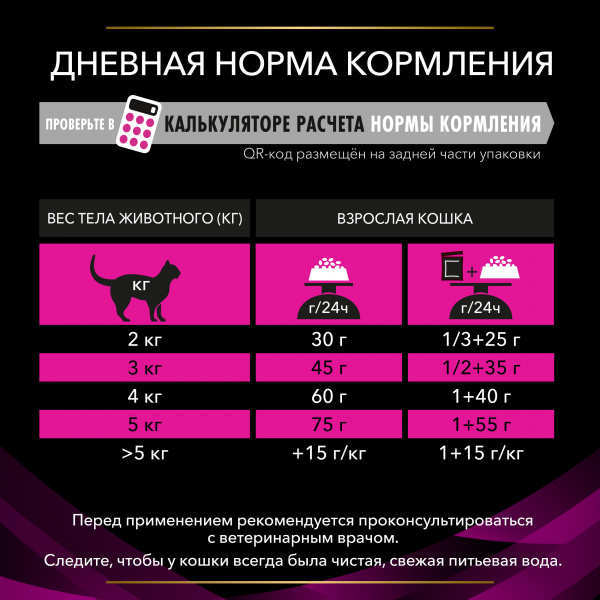 ПУРИНА UR для кошек сухой ветеринарная диета при мочекаменной болезни 5 кг