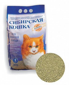 Наполнитель СИБИРСКАЯ КОШКА Прима 5л