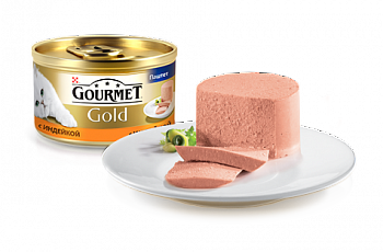 Gourmet Gold для кошек паштет индейка 85г (1*24)