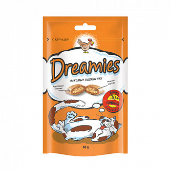 Лакомство Dreamies с курицей 60г