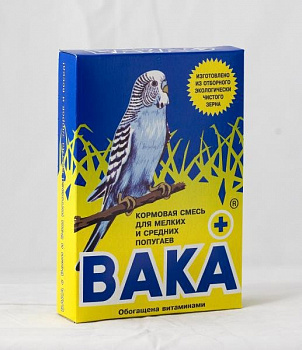 ВАКА+  д/мелк,ср. попугаев 500г