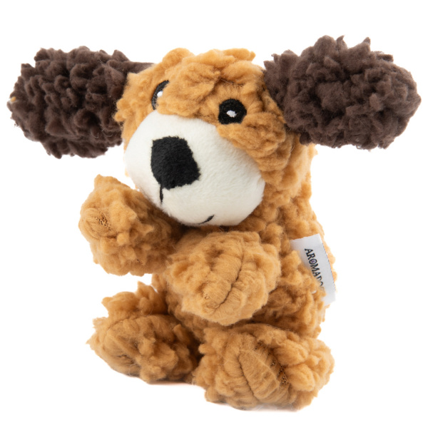 Игрушка д/с AROMADOG Rescue Собачка мягкая 15см с пищалкой, рыжая