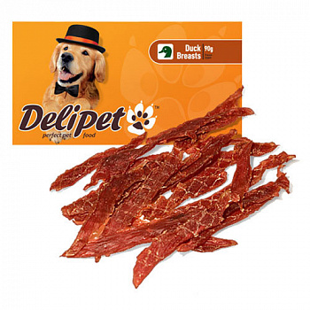 DeliPet Мягкие утиные грудки для собак  100г