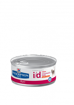 Hill's (Хилс) Prescription Diet для кошек диета i/d болезни ЖКТ курица 156 г