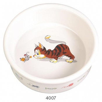 ТРИКСИ Миска керамическая д/к 200мл 11,5см 4007
