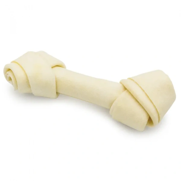 Косточки жевательные узловые белые, 10см (пакет 10шт.), серия DENTAL, Triol