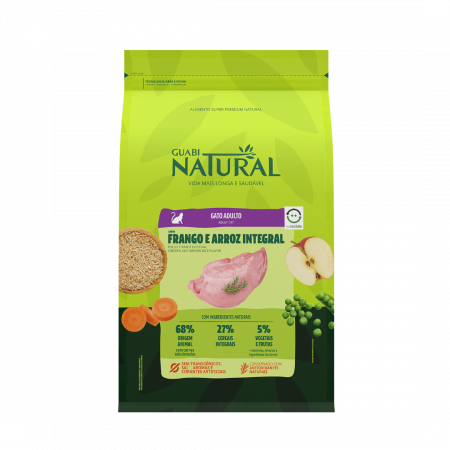 Guabi Natural Cat цыплёнок рис 1,5 кг