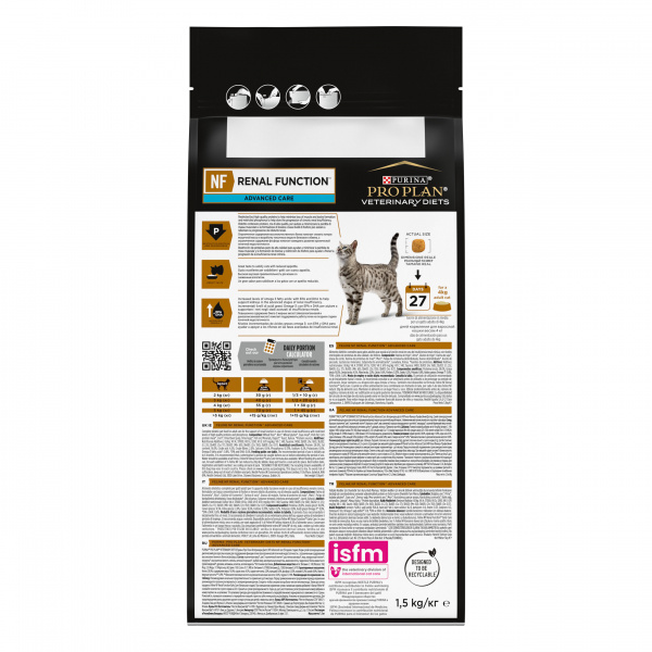 Purina Pro Plan (Пурина Про План) Veterinary Diets NF для кошек диета при патологии почек 1,5кг