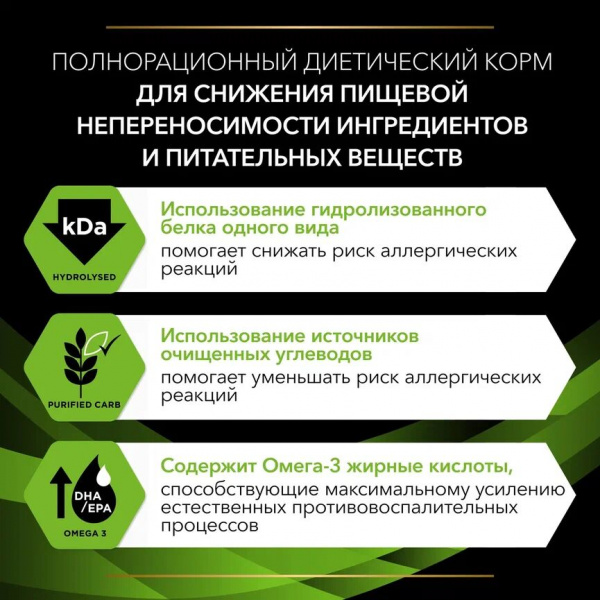 Сухой корм Purina Pro Plan (Пурина Про План) Veterinary Diets HA для собак диета при Аллергии 1,3кг