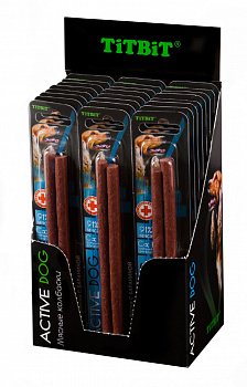 Тит Бит Колбаски мясные Active Dog с бараниной 1шт