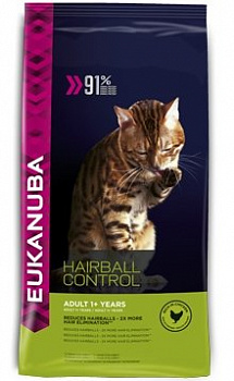 EUK для кошек Hair с курицей 400 г